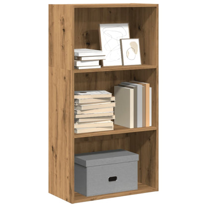 Bookcase 60x30x114 cm Engineered Wood Artisian oak