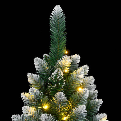Artificial Christmas Tree Green 240 cm with LEDs