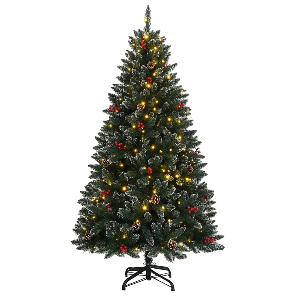 Artificial Christmas Tree Green 120 cm with LEDs