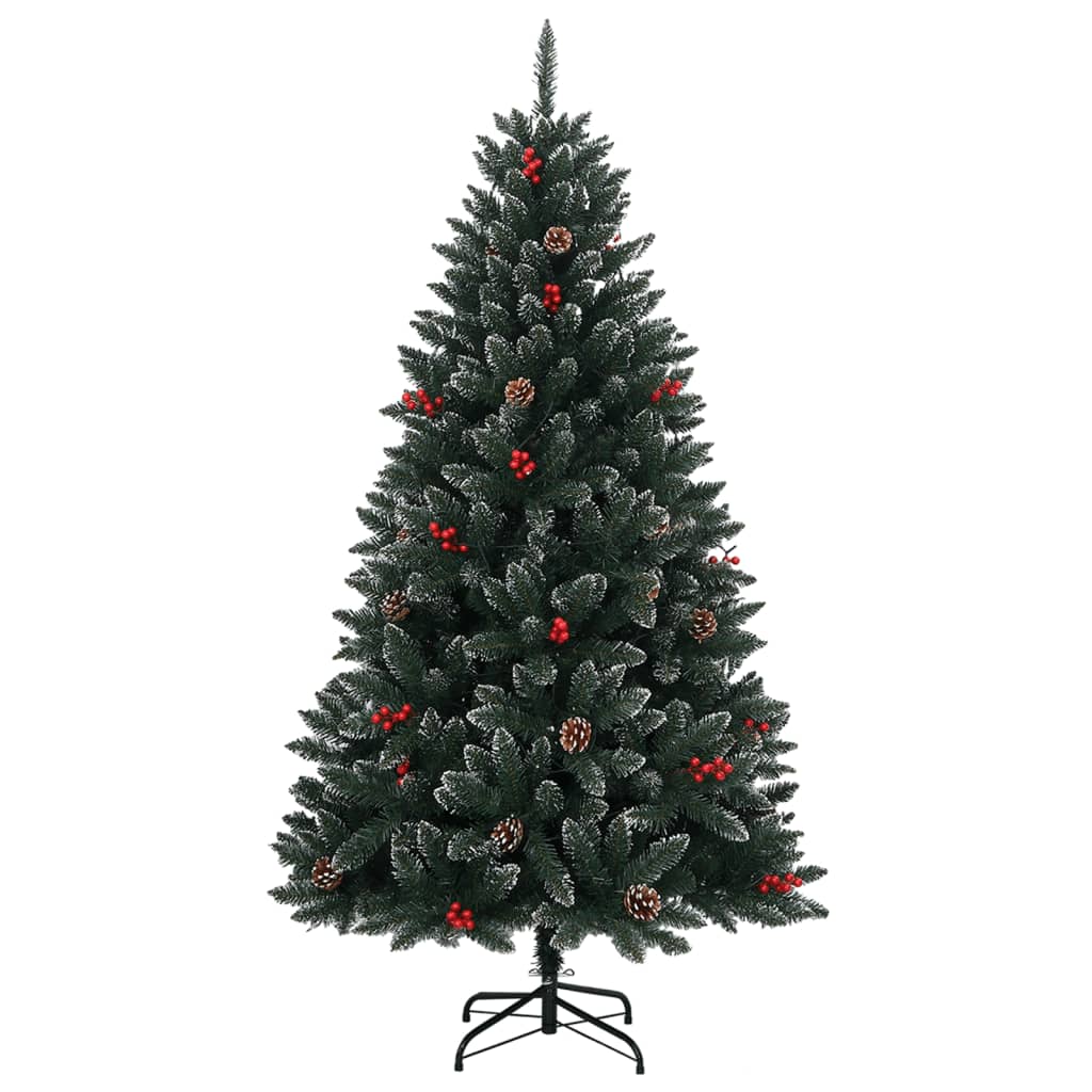Artificial Christmas Tree Green 120 cm with LEDs