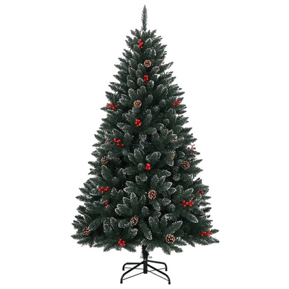 Artificial Christmas Tree Green 120 cm with LEDs