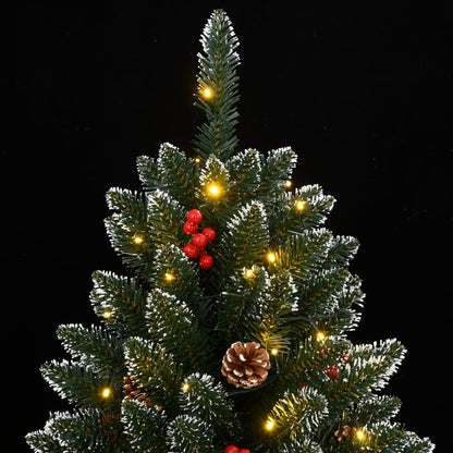 Artificial Christmas Tree Green 120 cm with LEDs