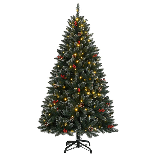 Artificial Christmas Tree Green 180 cm with LEDs