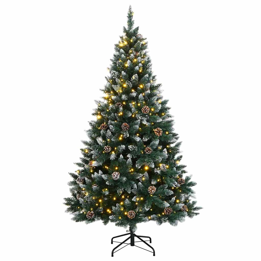 vidaXL Artificial Christmas Tree 300 LEDs 240 cm 3