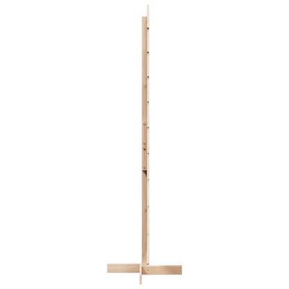 Wooden Christmas Tree for Decoration Solid Wood Pine Natural 180 cm