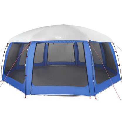 vidaXL Pool Tent with Removable Fly & Mesh Walls Azure Blue 690x690 cm 5