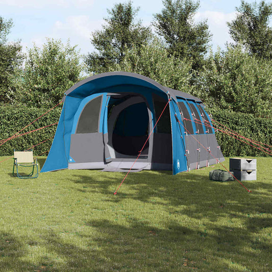Family Tent 576 x 325 x 213 cm Polyester and Fiberglass Blue