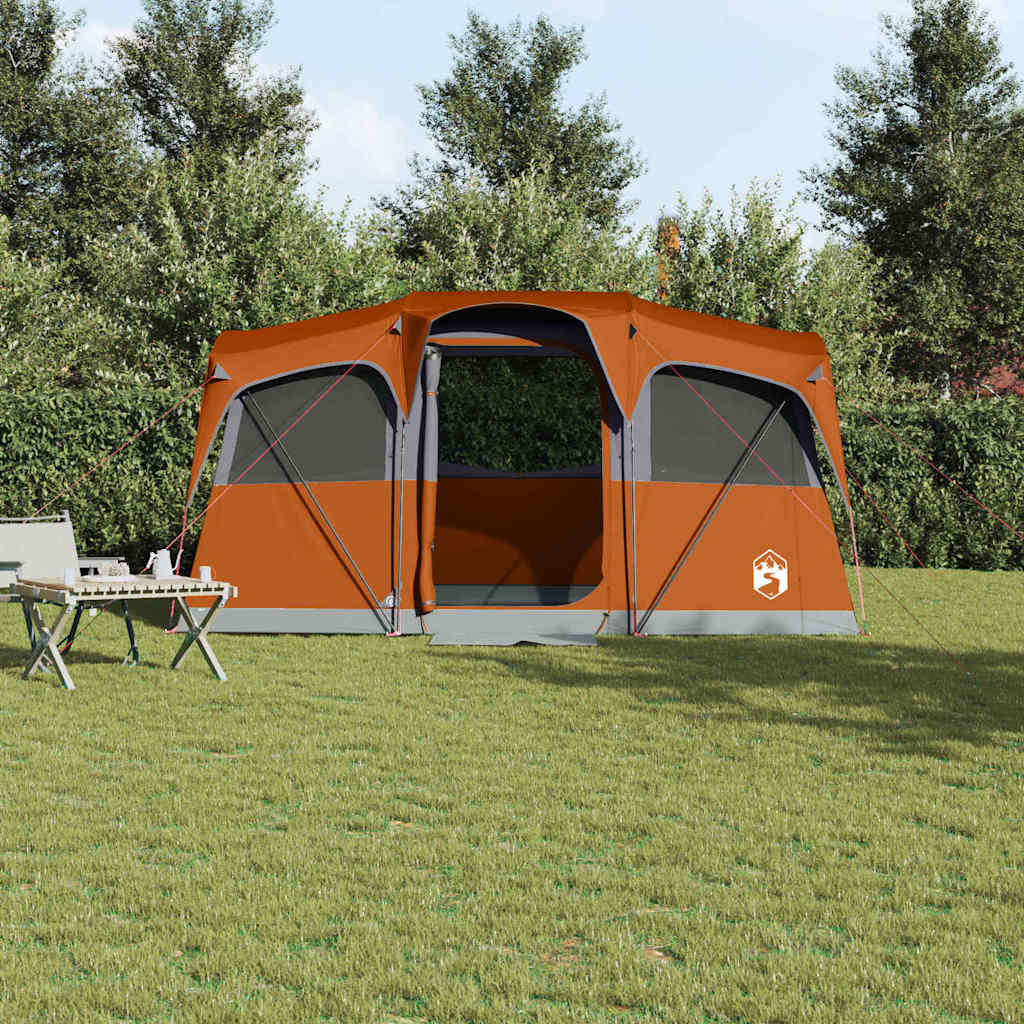 vidaXL Family Tent 435 x 255 x 216 cm Polyester and Steel 3