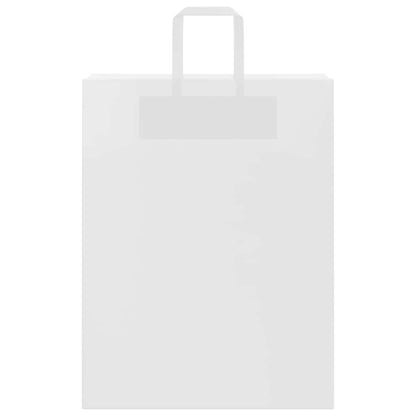 Paper Bags with Handles 250 pcs Depth 12 cm White 32 cm 42 cm
