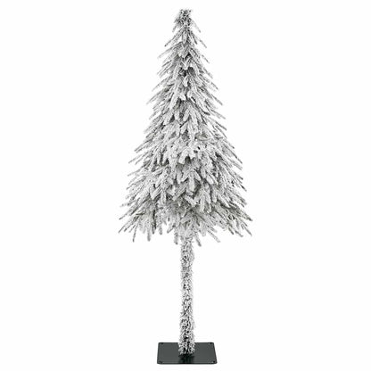 Artificial Christmas Tree White Polyethylene and Metal 120 cm