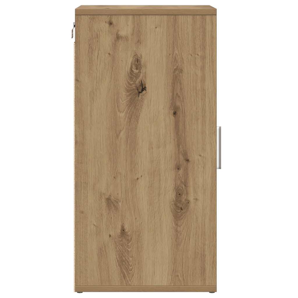 Shoe Cabinet 32x35x70 cm Engineered Wood Artisan oak Shoe cabinet with door