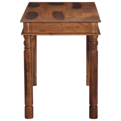 vidaXL Dining Table 120x60x77 cm Solid Wood Acacia 3