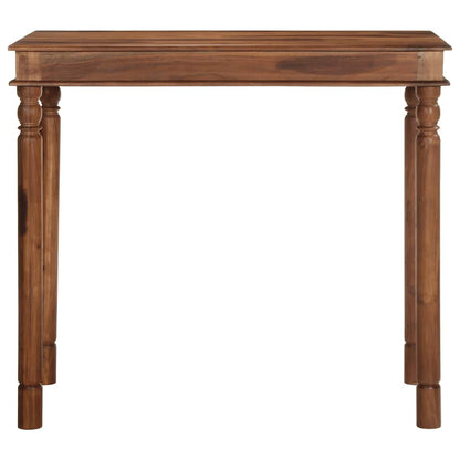 vidaXL Bar Table 120x60x107 cm Solid Wood Acacia 2