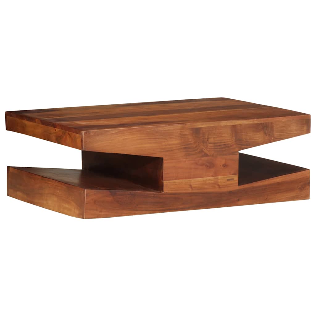 vidaXL Coffee Table 90x60x30 cm Solid Wood Acacia 6
