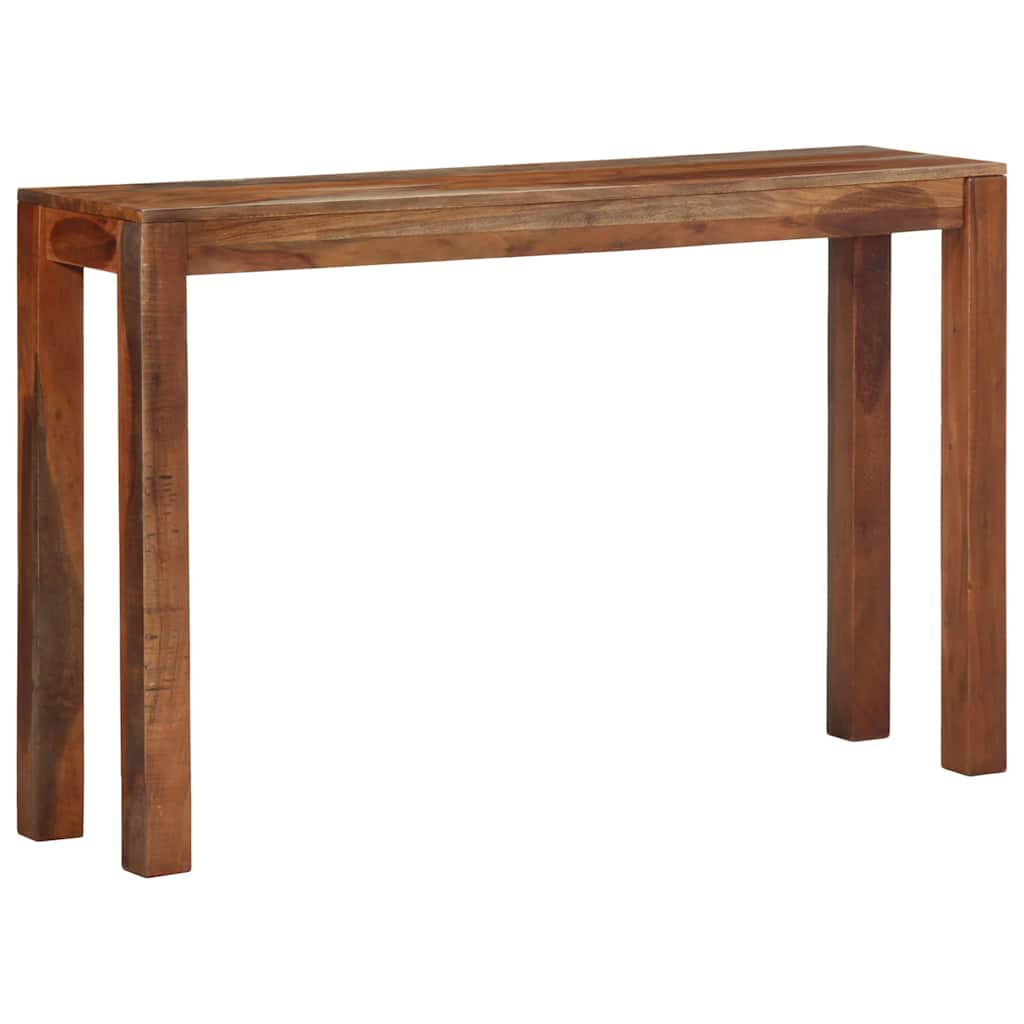 vidaXL Console Table 120x30x76 cm Solid Wood Acacia 4