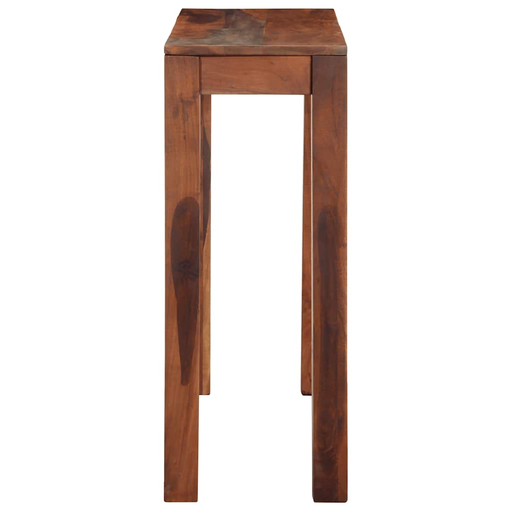 vidaXL Console Table 120x30x76 cm Solid Wood Acacia 5