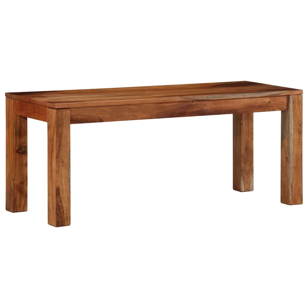 Bench Solid Wood Acacia 110 cm