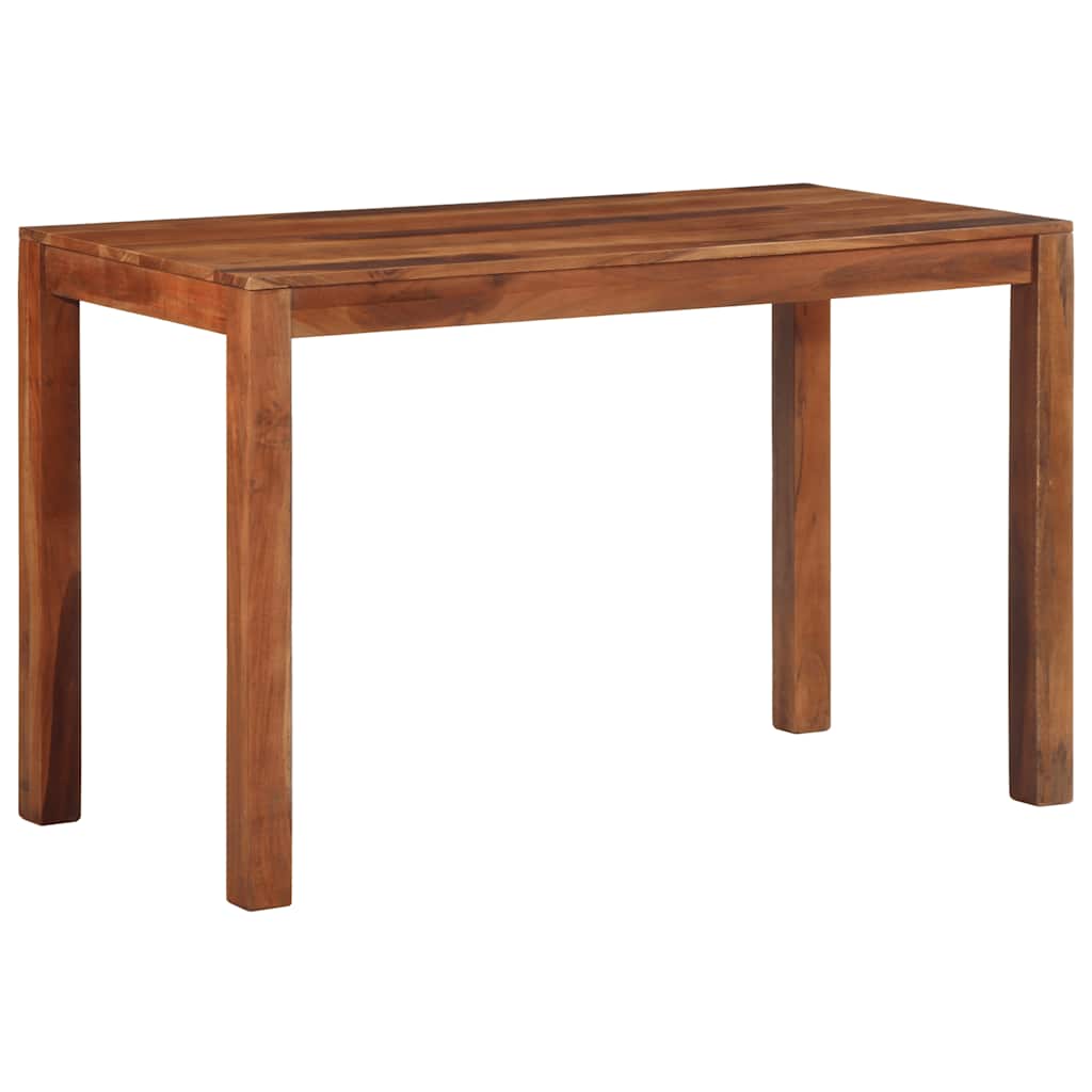 vidaXL Dining Table 120x60x76 cm Solid Wood Acacia 5