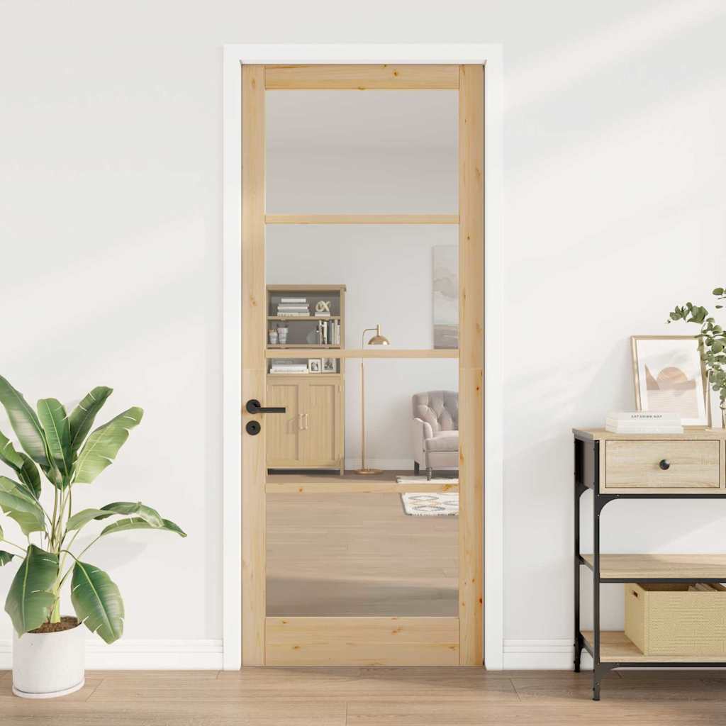 vidaXL Interior Door ORKDAL Brown 93 x 232 cm 3