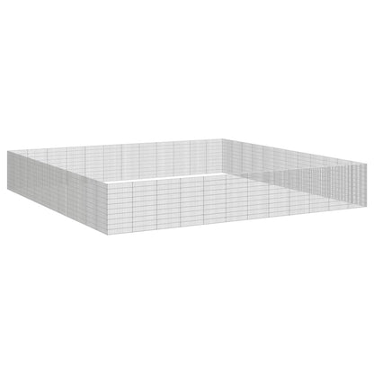 vidaXL Free Range Animal Enclosure 48-Panel 54x100 cm Galvanised Iron 3