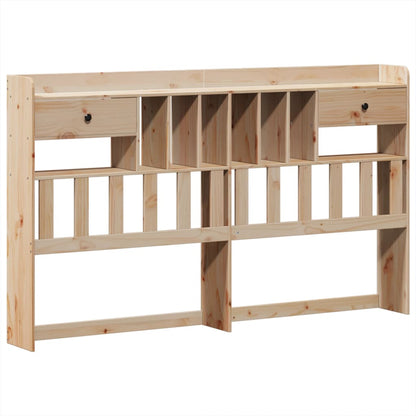 vidaXL Bed Frame without Mattress 180x200 cm Super King Solid Wood Pine 6