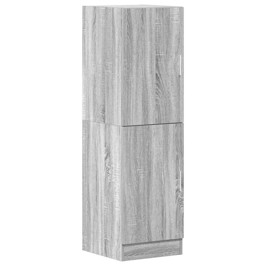vidaXL 3 Piece Kitchen Cabinet Set Grey Sonoma Engineered Wood 6