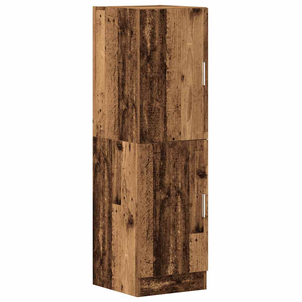 vidaXL 3 Piece Kitchen Cabinet Set Old Wood Engineered Wood 6
