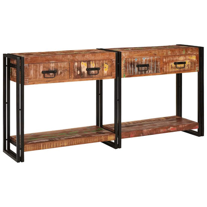 vidaXL Console Tables 2 pcs Multicolour 161 x 33 x 75 cm 1