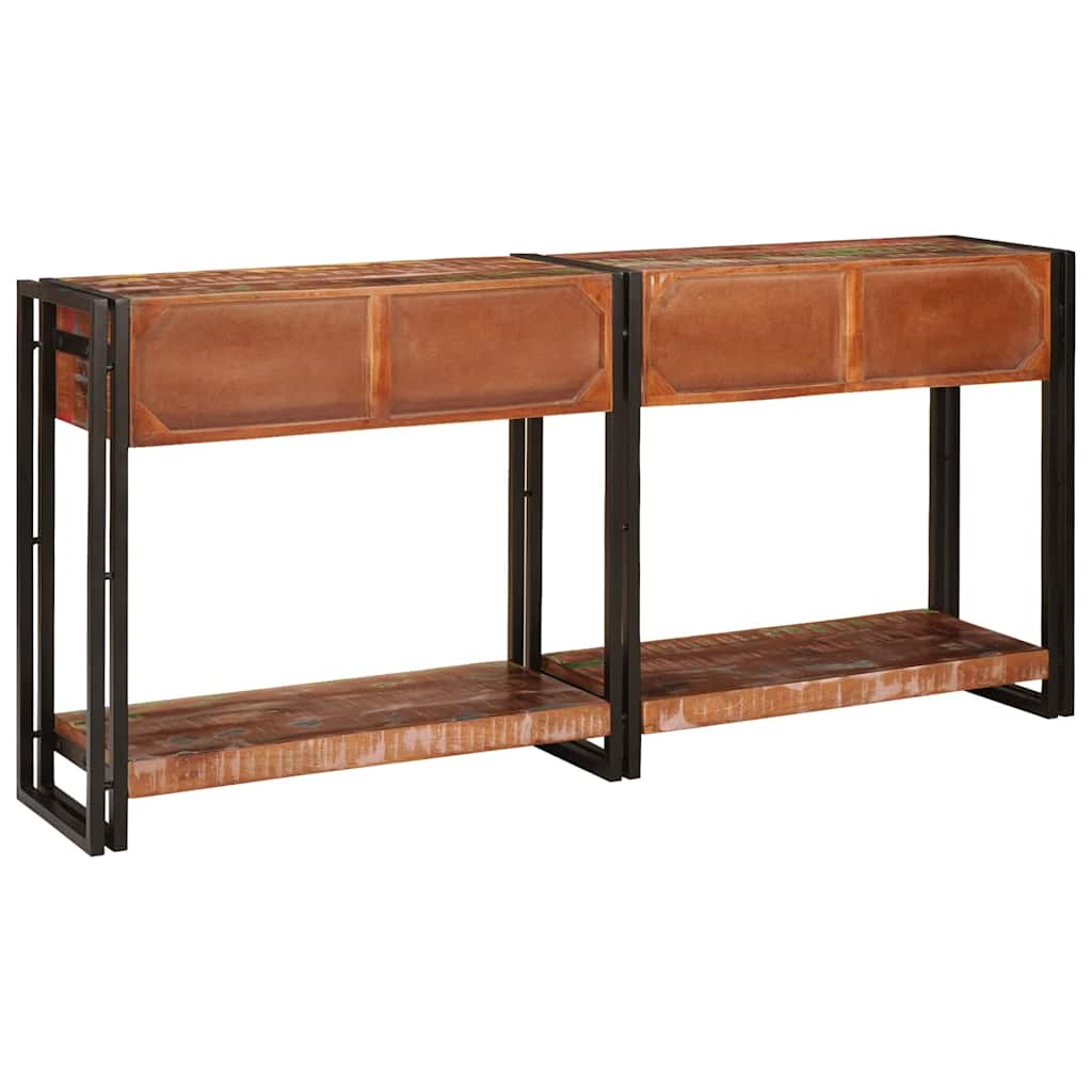 vidaXL Console Tables 2 pcs Multicolour 161 x 33 x 75 cm 6