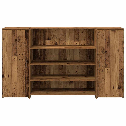 vidaXL Reception Desk Old Wood 180x50x103,5 cm Engineered Wood 5