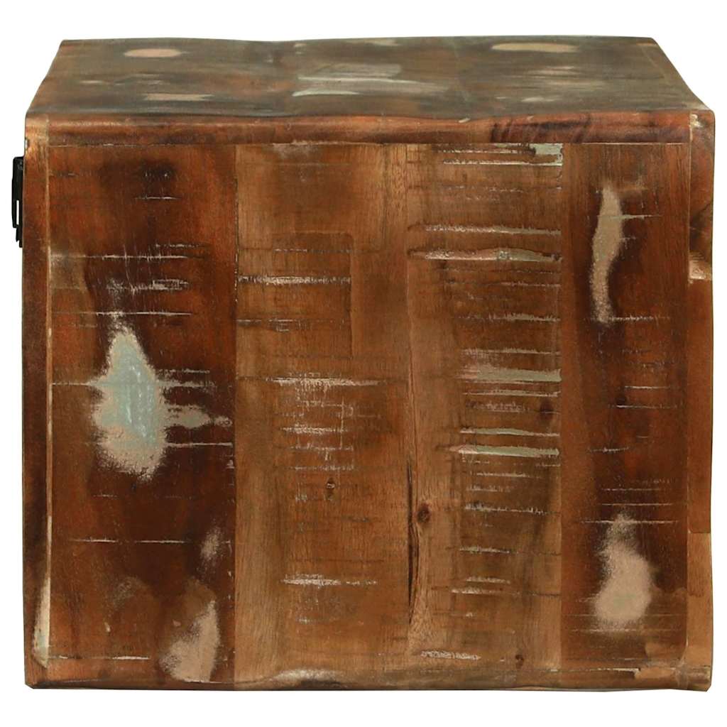 TV Cabinet Multicolour Solid Reclaim wood 60 x 30 x 25 cm