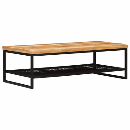 Coffee Table 110x60x35 cm Solid rough mango wood