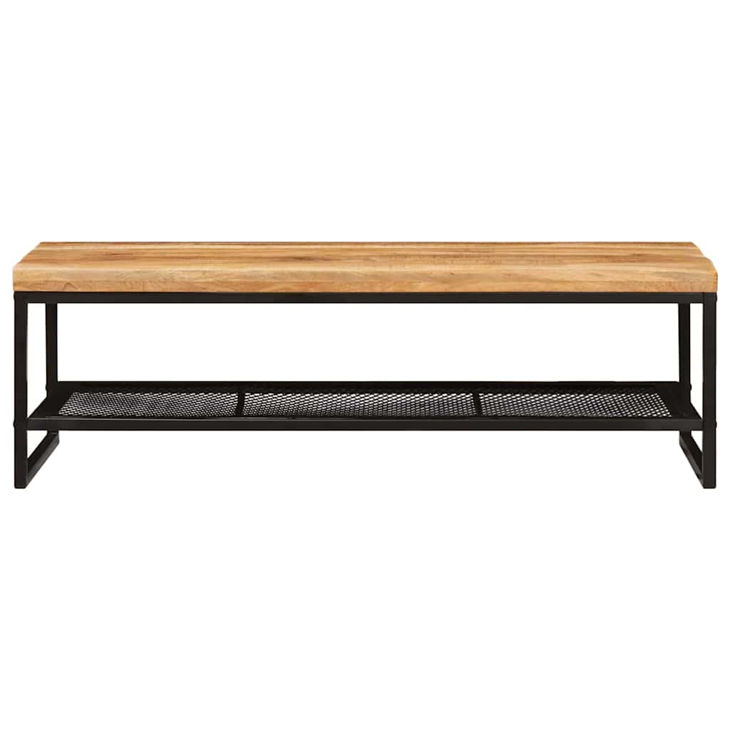 Coffee Table 110x60x35 cm Solid rough mango wood