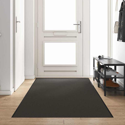 vidaXL Doormat Anthracite and Black 120 x 400 cm 100% Polyamide 1