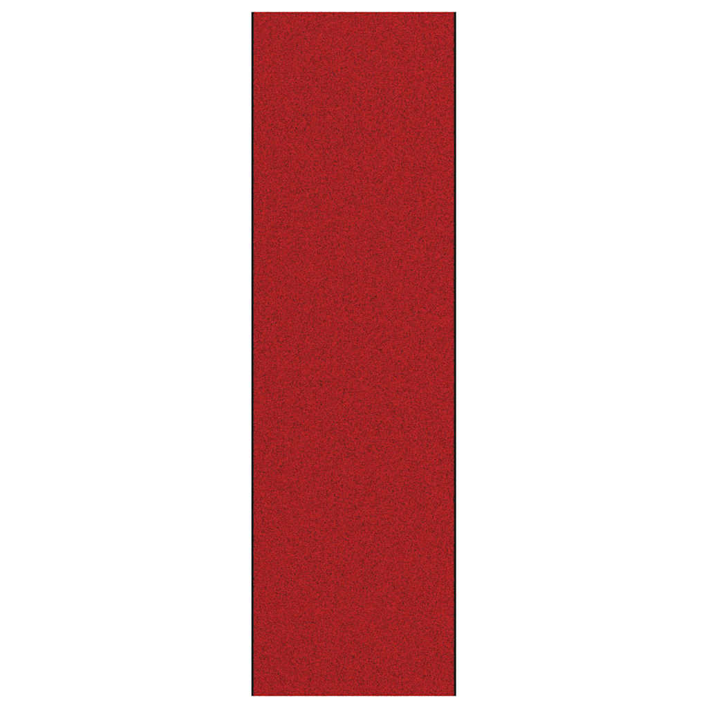 vidaXL Doormat Other Red and Black 120 x 400 cm Polyamide and PVC 2