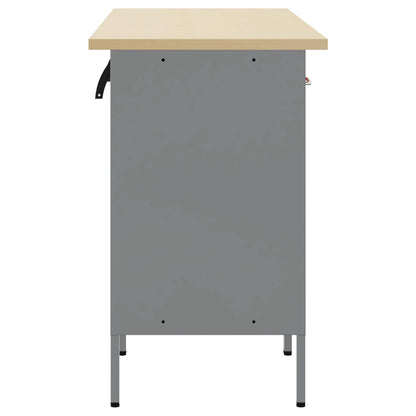 vidaXL Work Cabinet with Drawer 3 pcs Red and Grey 150 x 55 x 85 cm 5