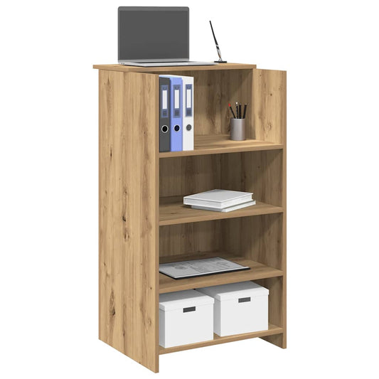 Reception Desk 55x50x103,5 cm Engineered Wood Artisan oak 55 x 50 x 103.5 cm