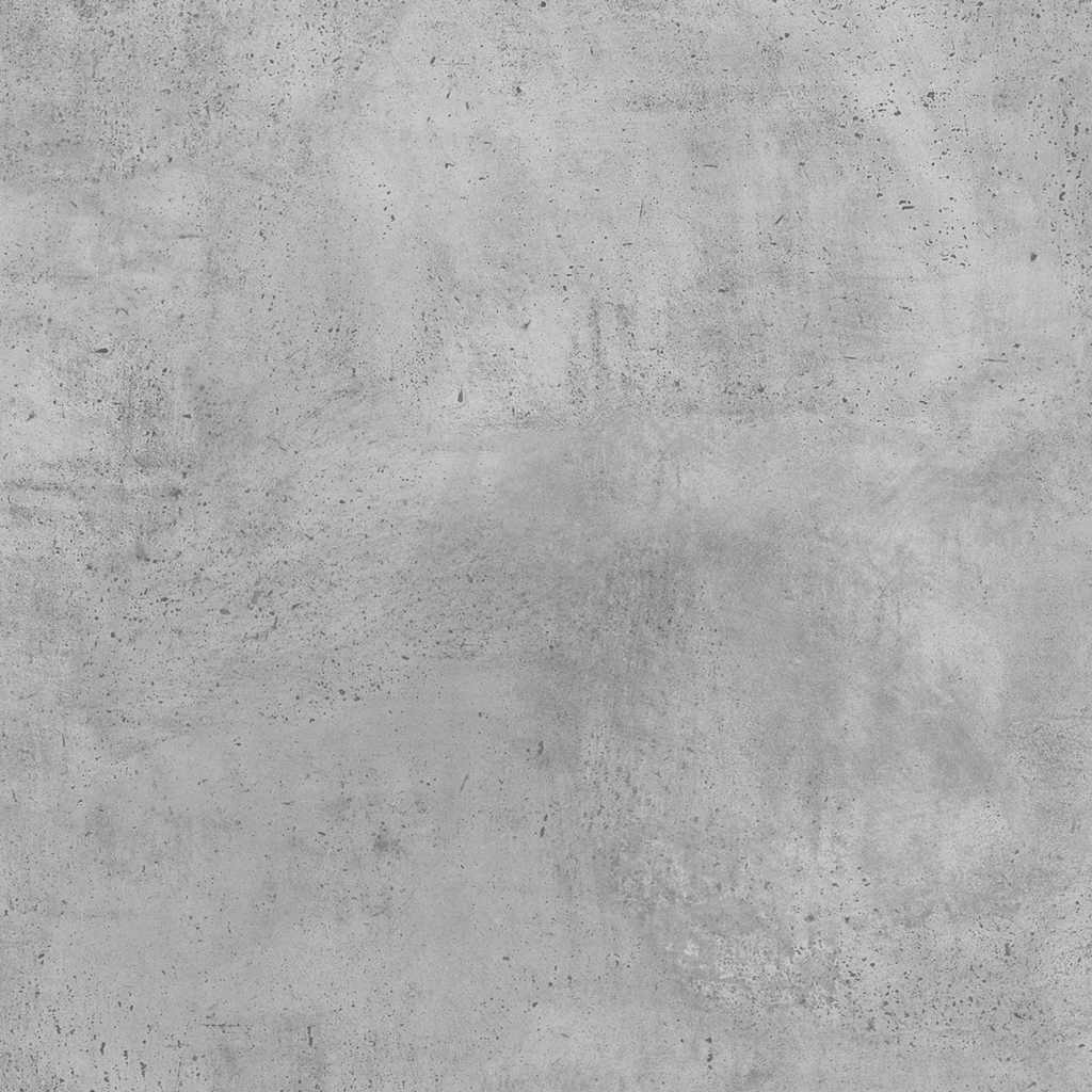 vidaXL 4 Piece Bathroom Furniture Set Concrete Grey Engineered Wood 5