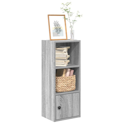 Bookcase 31x24x77 cm Engineered Wood Grey sonoma