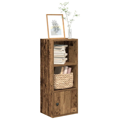 Bookcase 31x24x77 cm Engineered Wood Old wood