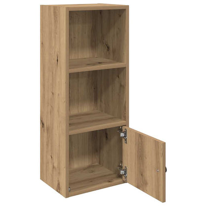 Bookcase 31x24x77 cm Engineered Wood Artisan oak