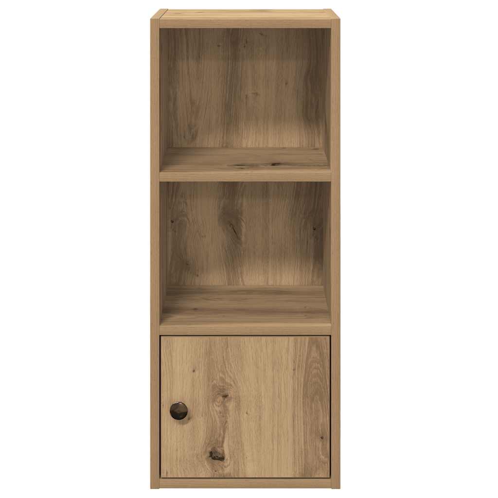 Bookcase 31x24x77 cm Engineered Wood Artisan oak