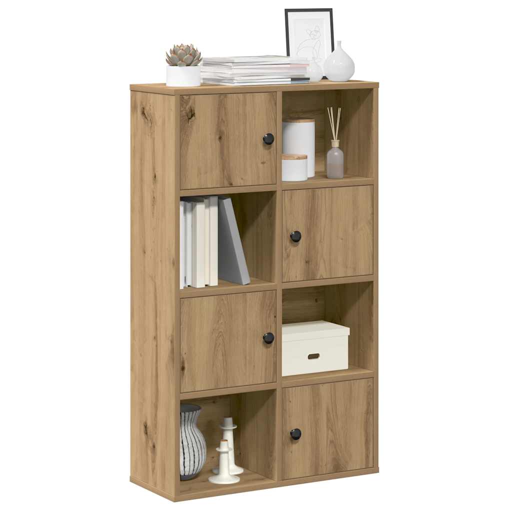 Bookcase 89x24x101.5 cm Engineered Wood Artisan oak 60 cm