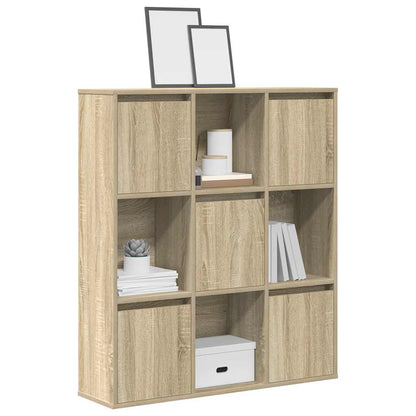 Bookcase 89x24x101.5 cm Engineered Wood Sonoma oak 89 cm