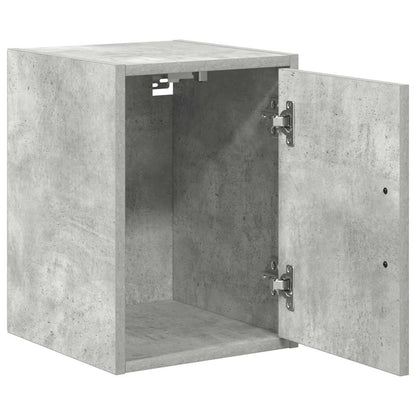 Garage Wall Cabinets Engineered Wood 2 pcs 30 x 30 x 41 cm Concrete grey
