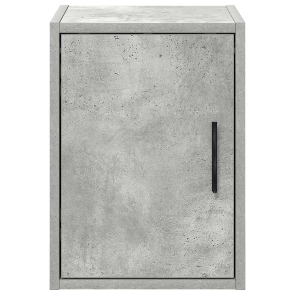 Garage Wall Cabinets Engineered Wood 2 pcs 30 x 30 x 41 cm Concrete grey