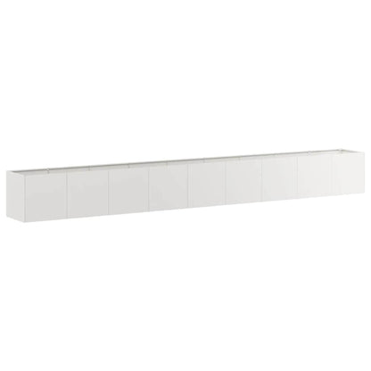 vidaXL Planter 360x40x40 cm Stainless Steel 2