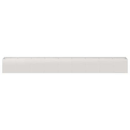 vidaXL Planter 360x40x40 cm Stainless Steel 4