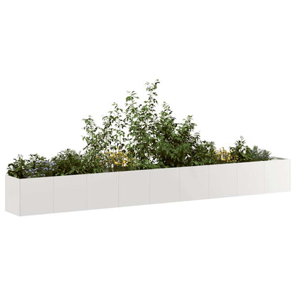 vidaXL Planter 360x40x40 cm Stainless Steel 1