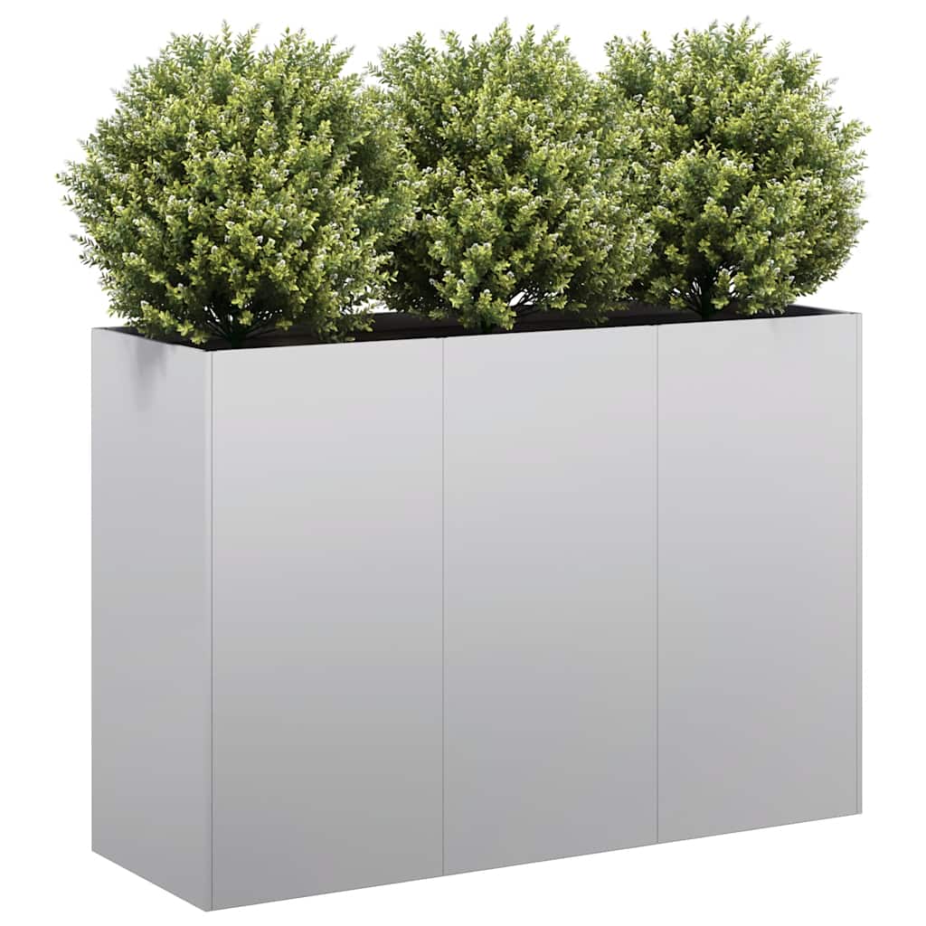 Planter 120x40x80 cm Cold-rolled Steel Galvanised steel